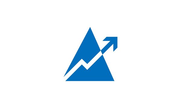 triangle up growth logo