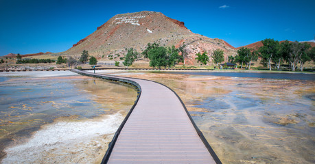 Thermopolis hot spring, Wyoming