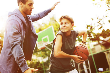 Basketball Athlete Sport Exercise Skill Practice Concept