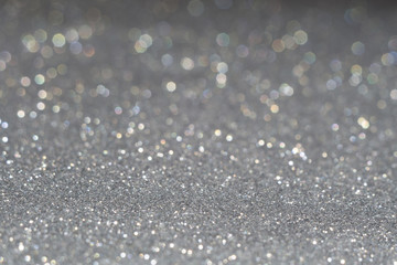 Grey Glitter Texture Macro