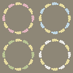 Floral Frame Collection.