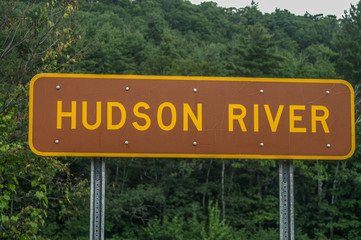 Hudson River Sign