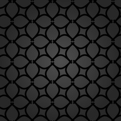 Naklejka premium Seamless Vector Pattern in Arabian Style