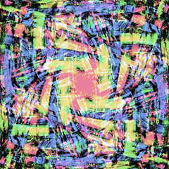 colorful modern  art digital paint abstract  background
