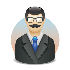 vector icons of characters users employees hierarchy