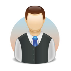 vector icons of characters users employees hierarchy