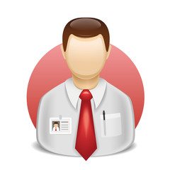 vector icons of characters users employees hierarchy