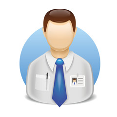 vector icons of characters users employees hierarchy