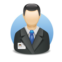 vector icons of characters users employees hierarchy