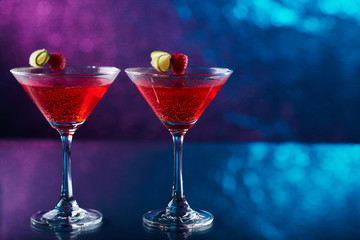 Cosmopolitan cocktail