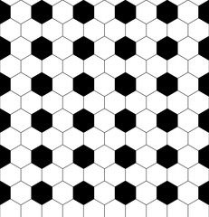 Seamless Football Pattern