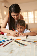 Woman teaching