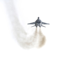 LEEUWARDEN, THE NETHERLANDS - JUN 11, 2016: Slovak Air Force MiG