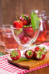 raw fresh srrawberry