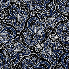 Hand drawn seamless pattern.