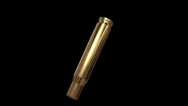 50mm薬莢　CGループ素材(アルファチャンネル付き)