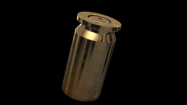 45mm薬莢　CGループ素材(アルファチャンネル付き)