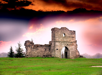Ruines of old fortress