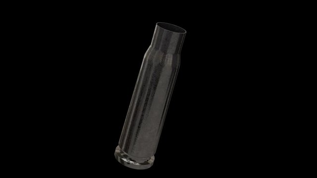 ライフル薬莢　CGループ素材(アルファチャンネル付き)