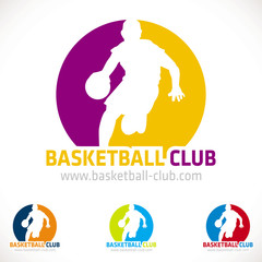 logo basketball basket club joueur