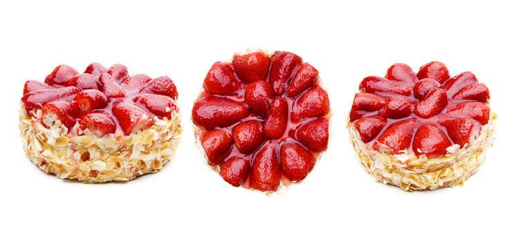 Erdbeerkuchen