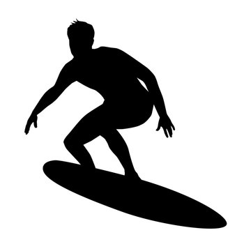 surfer silhouette