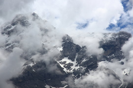 Gewitterstimmung auf der Zugspitze