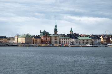 Fototapeta na wymiar Panorama di Stoccolma