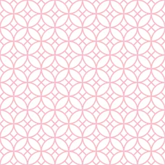 Retro nahtloses Kreis-/Linien-Muster Rose © Jan Engel