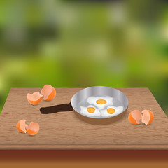 fried eggs