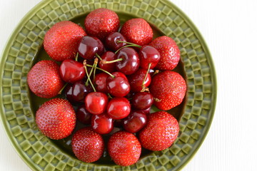 Fresh organic berry fruit