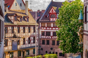 Photo sur Plexiglas Monument artistique Historical old town of Nuremberg Germany