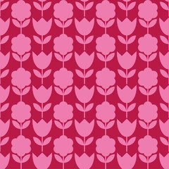 Ethnic boho seamless pattern with decorative flowers. Print. Cloth design, wallpaper.