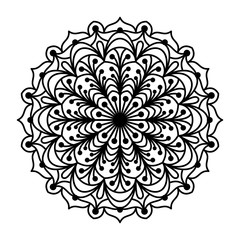 Coloring Book Mandala.