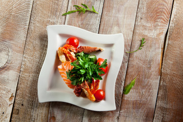 Seafood Salad Plate