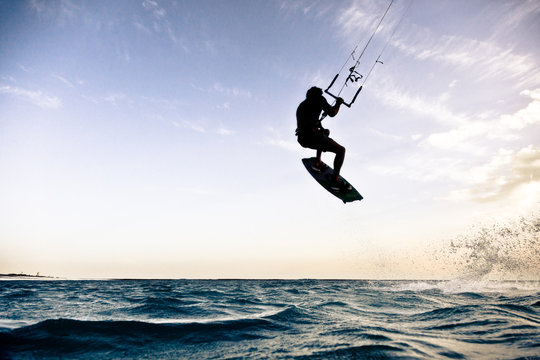 Kite surfing