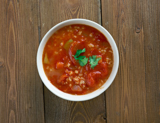 Tomato Bulgur Soup