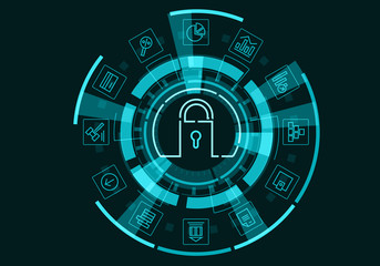 Media interface background