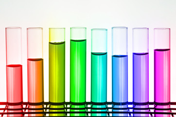 science laboratory test tubes