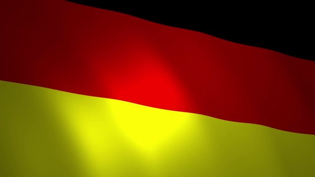 Germany Flag in Motion
