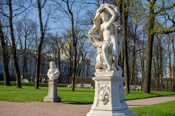 Obraz premium Catherine Park in Tsarskoye Selo. Russia.