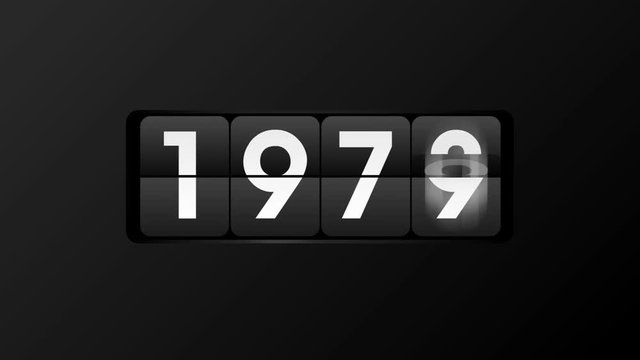 Year count back to the 1950