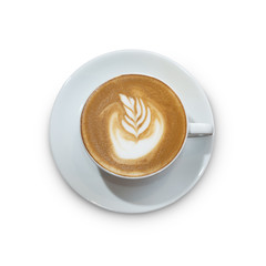 cappuccino coffee as background