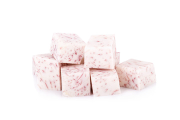 taro isolate on white background