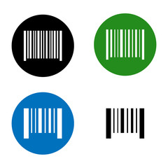 Vector icon barcode