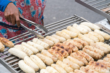 Grilled banana
