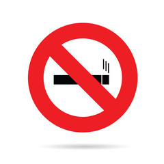 sign for no smoking illustration