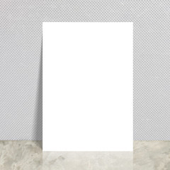 Mock up. Motivational hipster poster with place for text. 