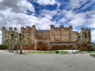 Castillo de Collanza in Valencia de Don Juan. León, Spain