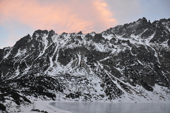 Fototapeta Nad czarnym Stawem zimą II, Tatry
